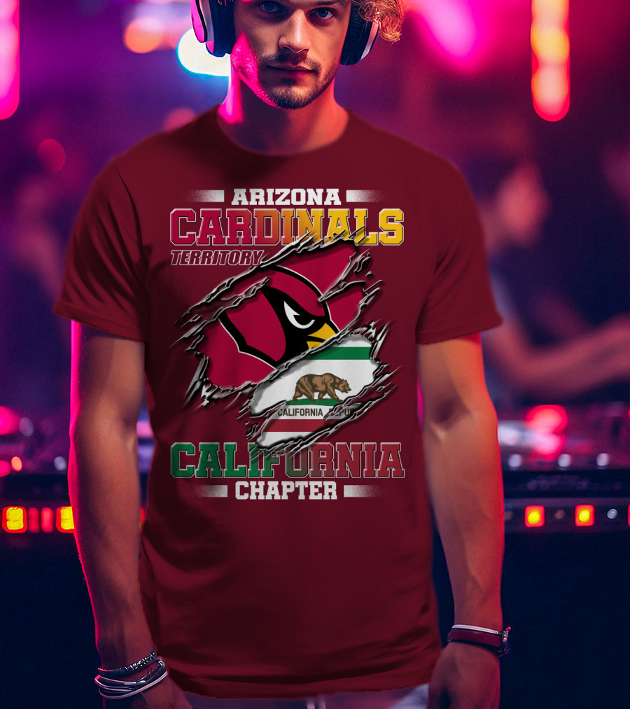 Arizona Cardinals Territory California Chapter T-Shirt