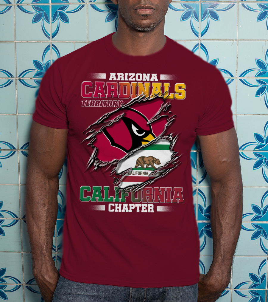 Arizona Cardinals Territory California Chapter T-Shirt
