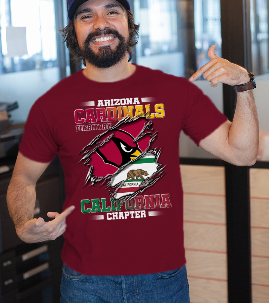 Arizona Cardinals Territory California Chapter T-Shirt