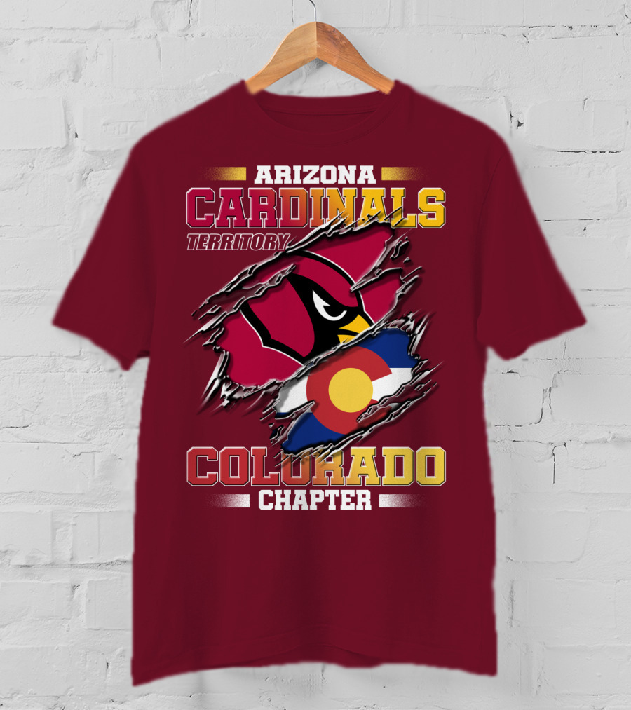 Arizona Cardinals Territory Colorado Chapter T-Shirt