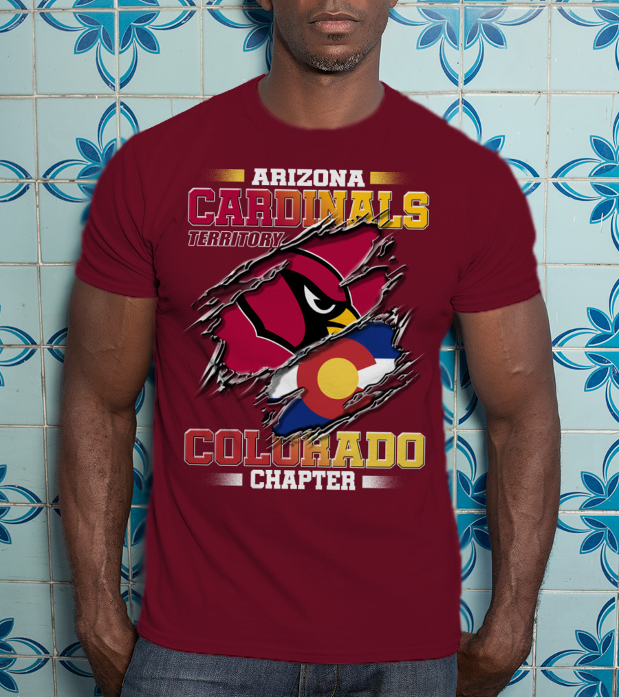 Arizona Cardinals Territory Colorado Chapter T-Shirt