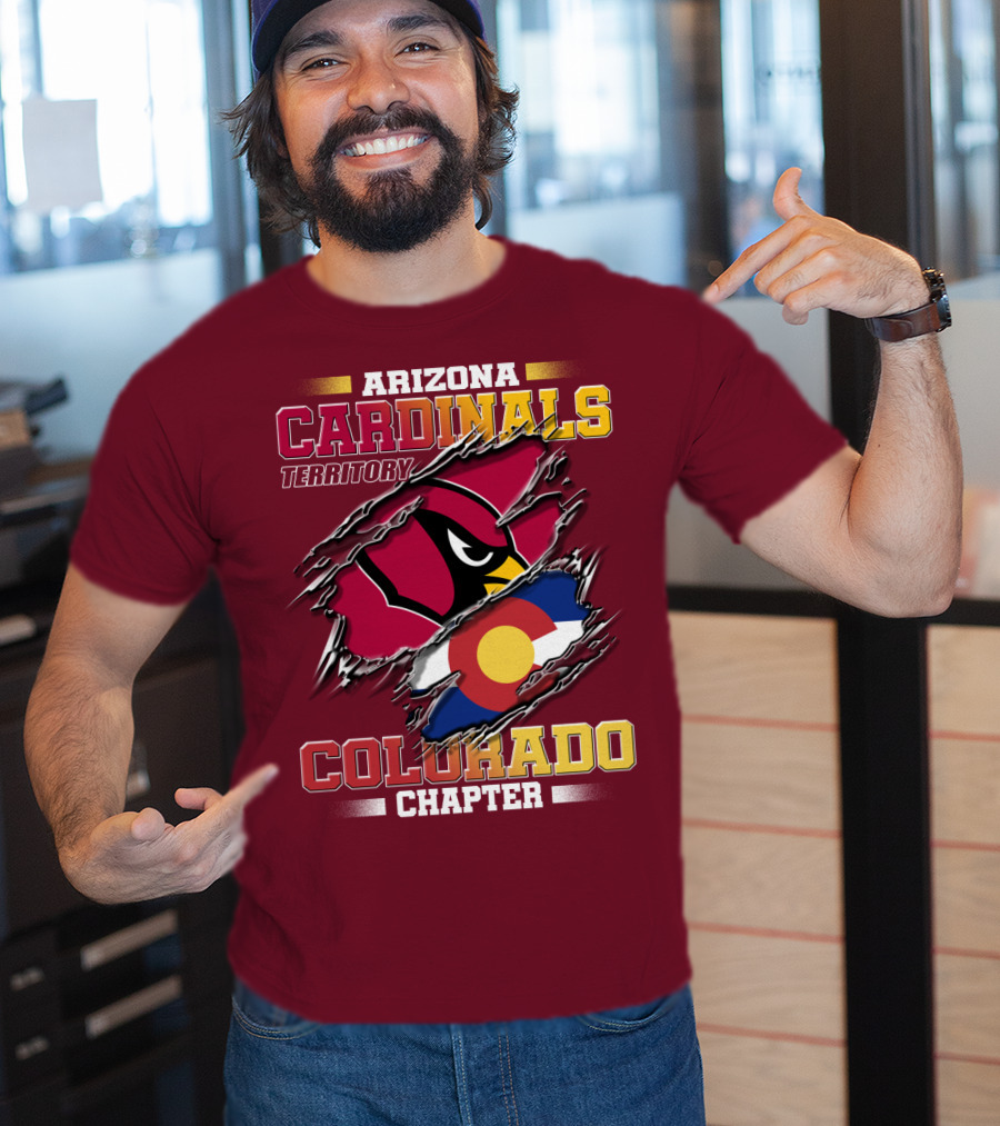 Arizona Cardinals Territory Colorado Chapter T-Shirt