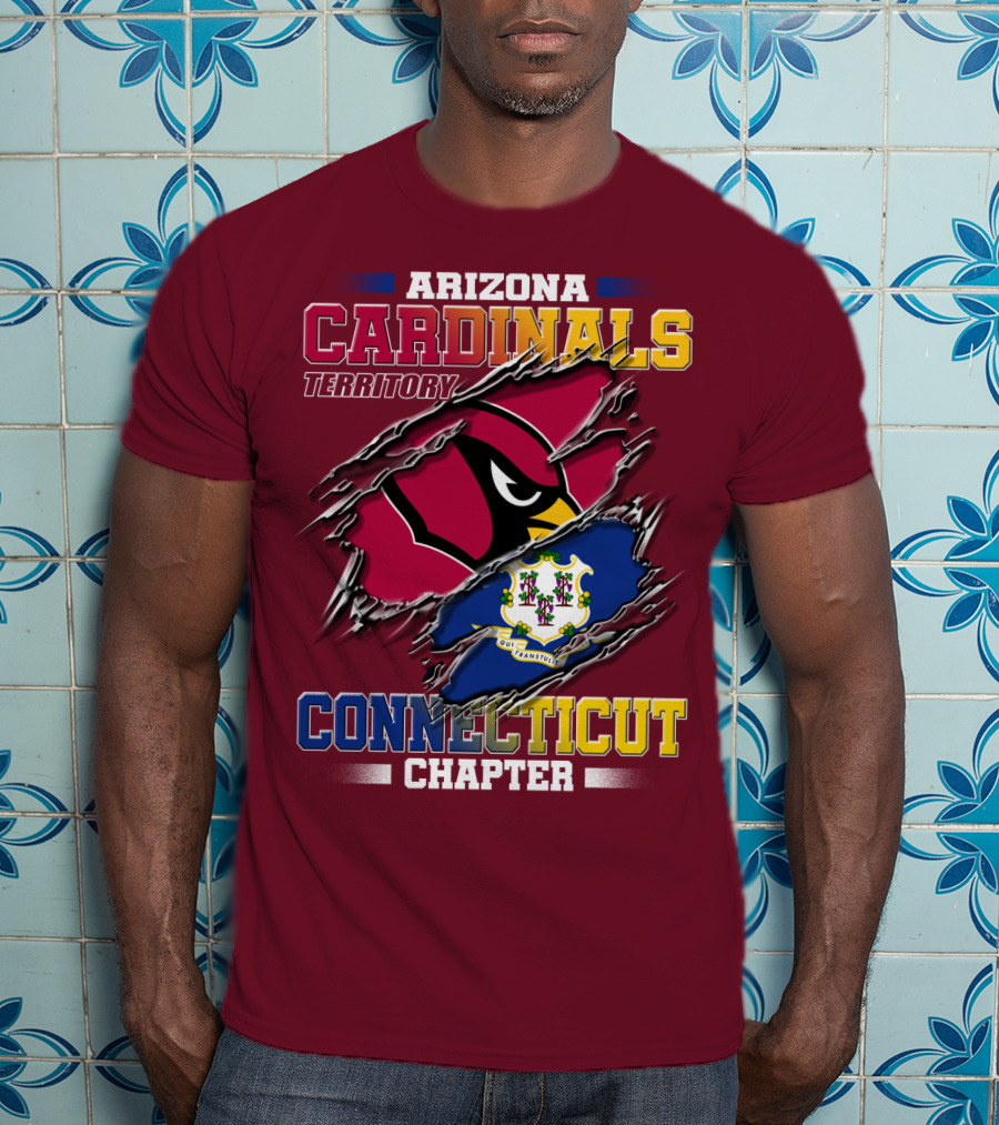 Arizona Cardinals Territory Connecticut Chapter T-Shirt