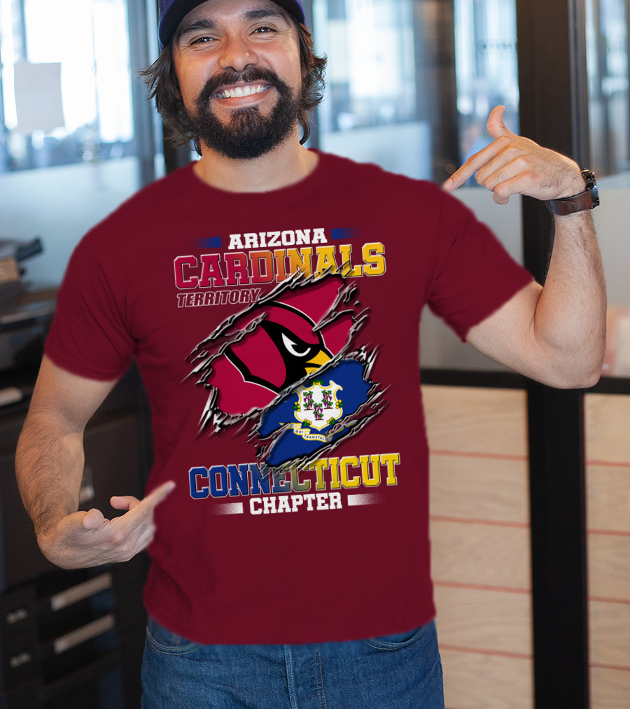 Arizona Cardinals Territory Connecticut Chapter T-Shirt