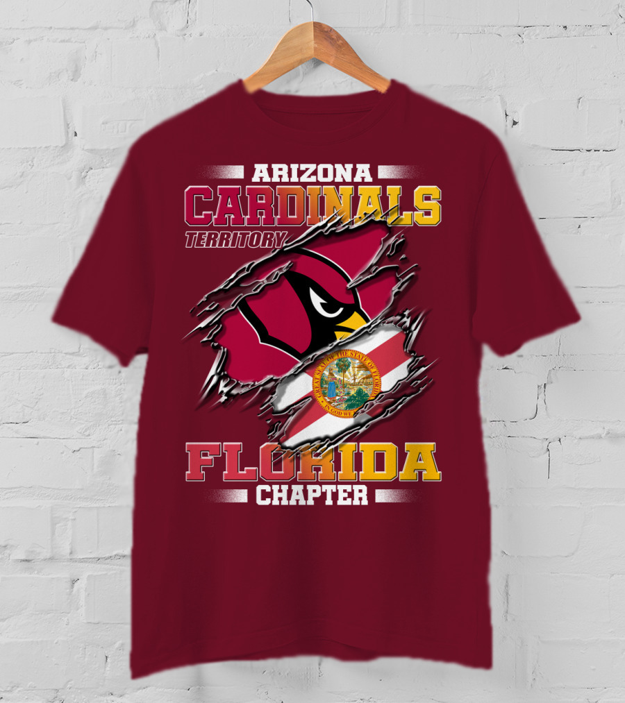 Arizona Cardinals Territory Florida Chapter T-Shirt