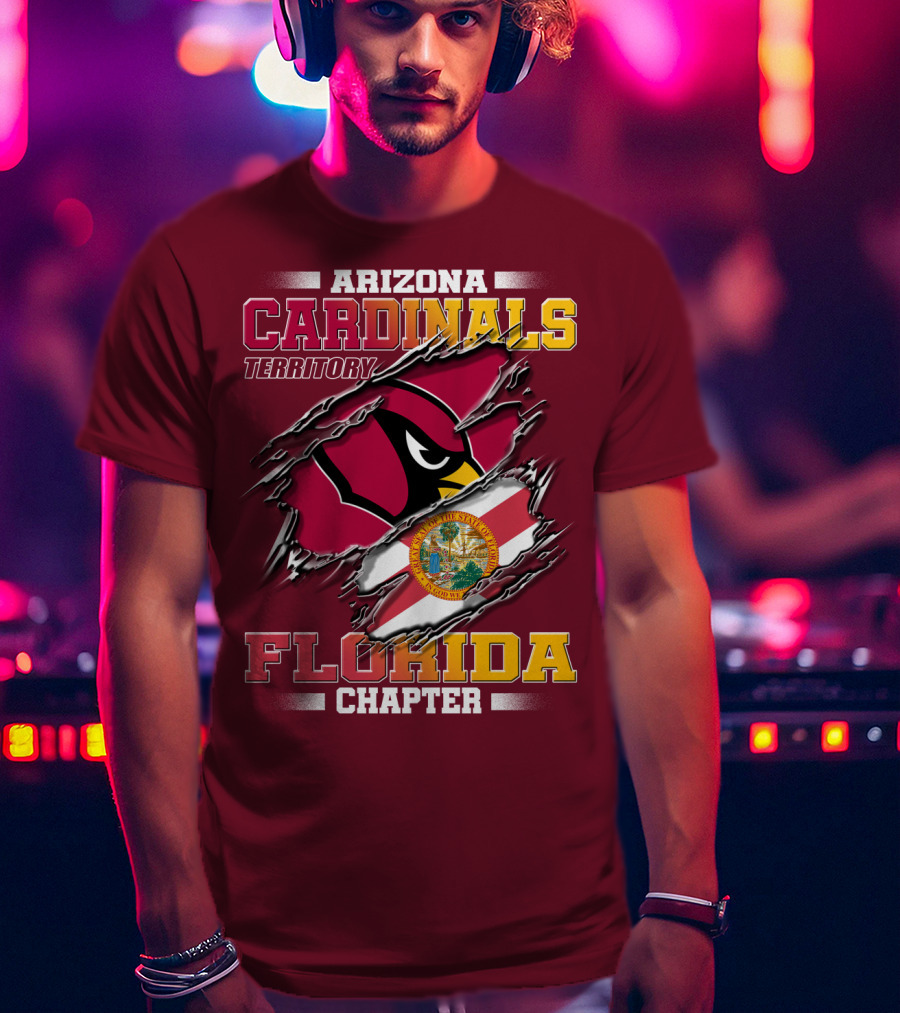 Arizona Cardinals Territory Florida Chapter T-Shirt