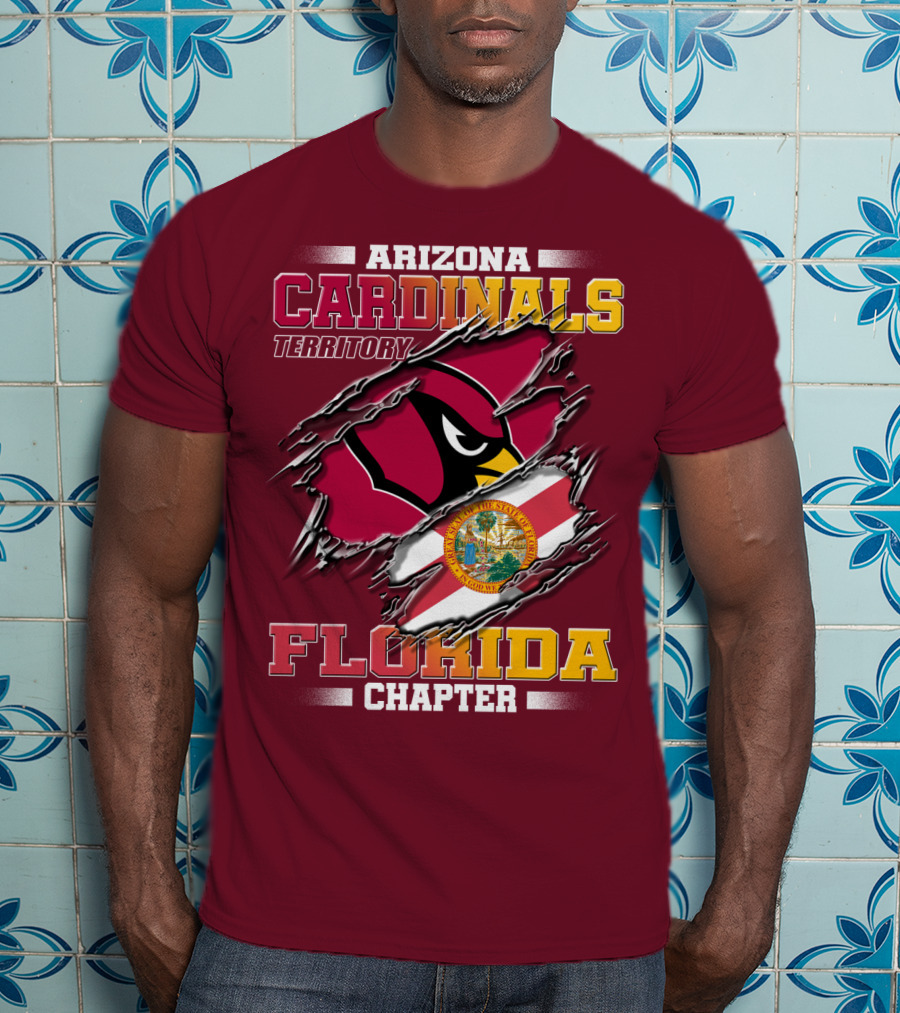 Arizona Cardinals Territory Florida Chapter T-Shirt