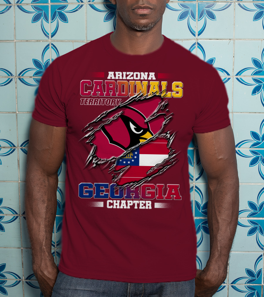 Arizona Cardinals Territory Georgia Chapter T-Shirt