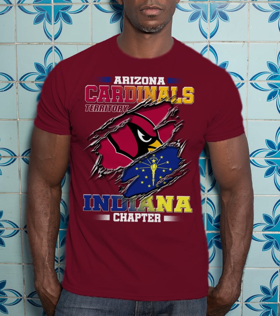 Arizona Cardinals Territory Indiana Chapter T-Shirt
