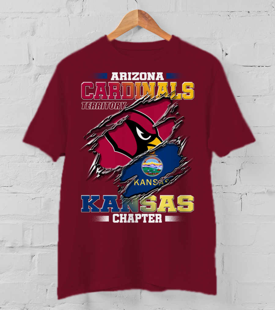 Arizona Cardinals Territory Kansas Chapter T-Shirt