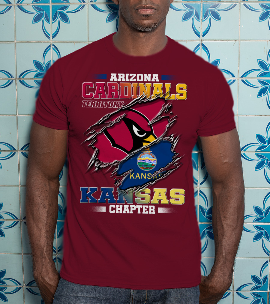 Arizona Cardinals Territory Kansas Chapter T-Shirt