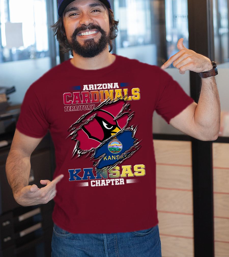Arizona Cardinals Territory Kansas Chapter T-Shirt