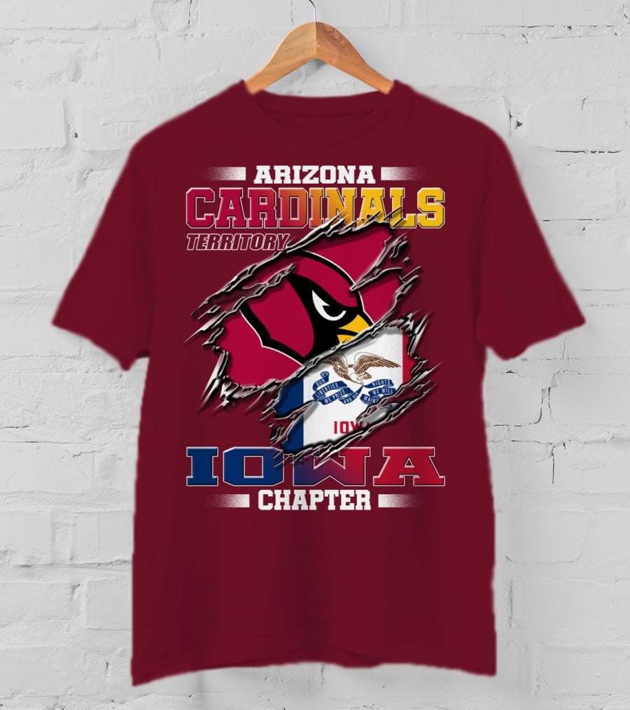 Arizona Cardinals Territory Iowa Chapter T-Shirt