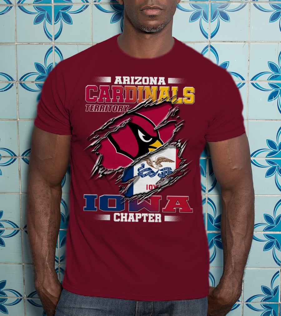 Arizona Cardinals Territory Iowa Chapter T-Shirt
