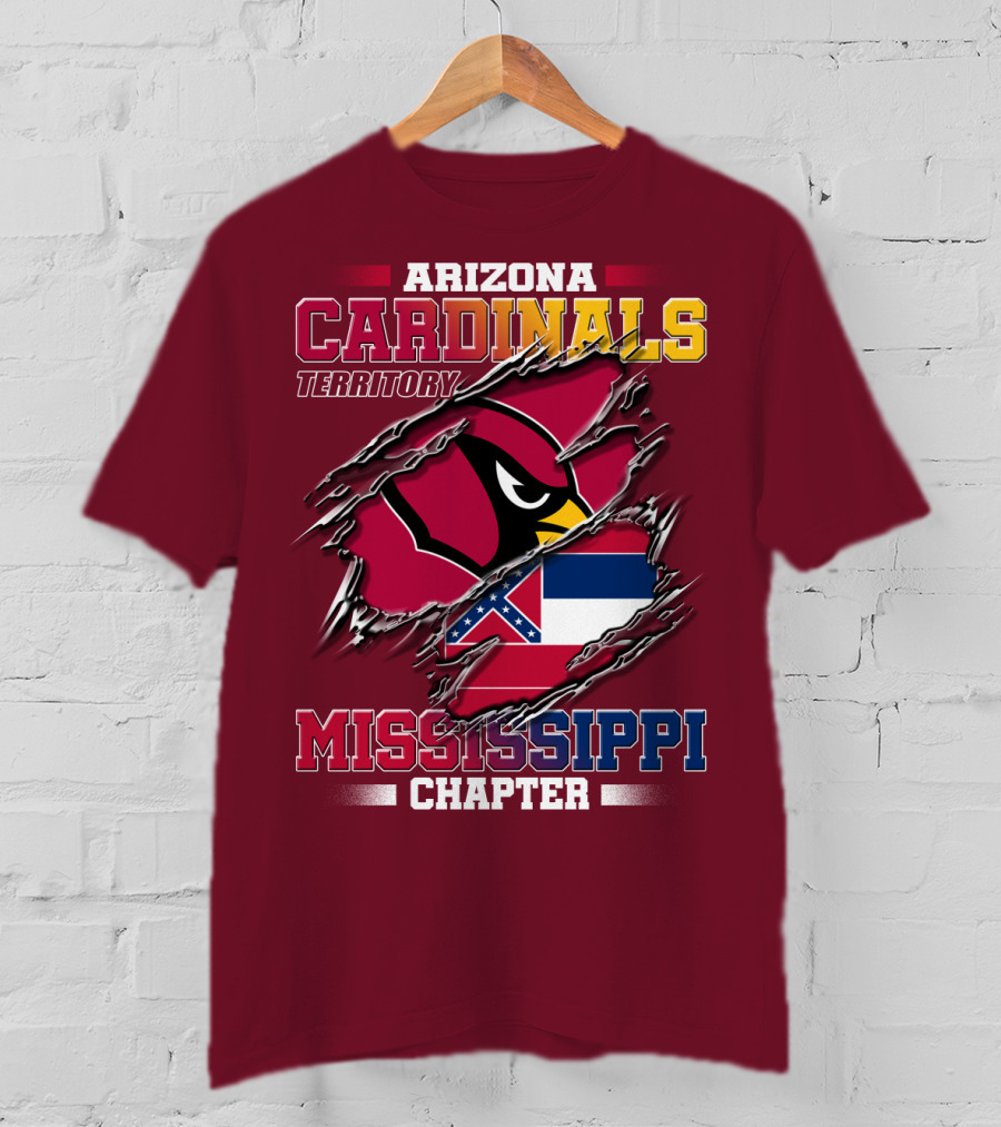 Arizona Cardinals Territory Mississippi Chapter T-Shirt