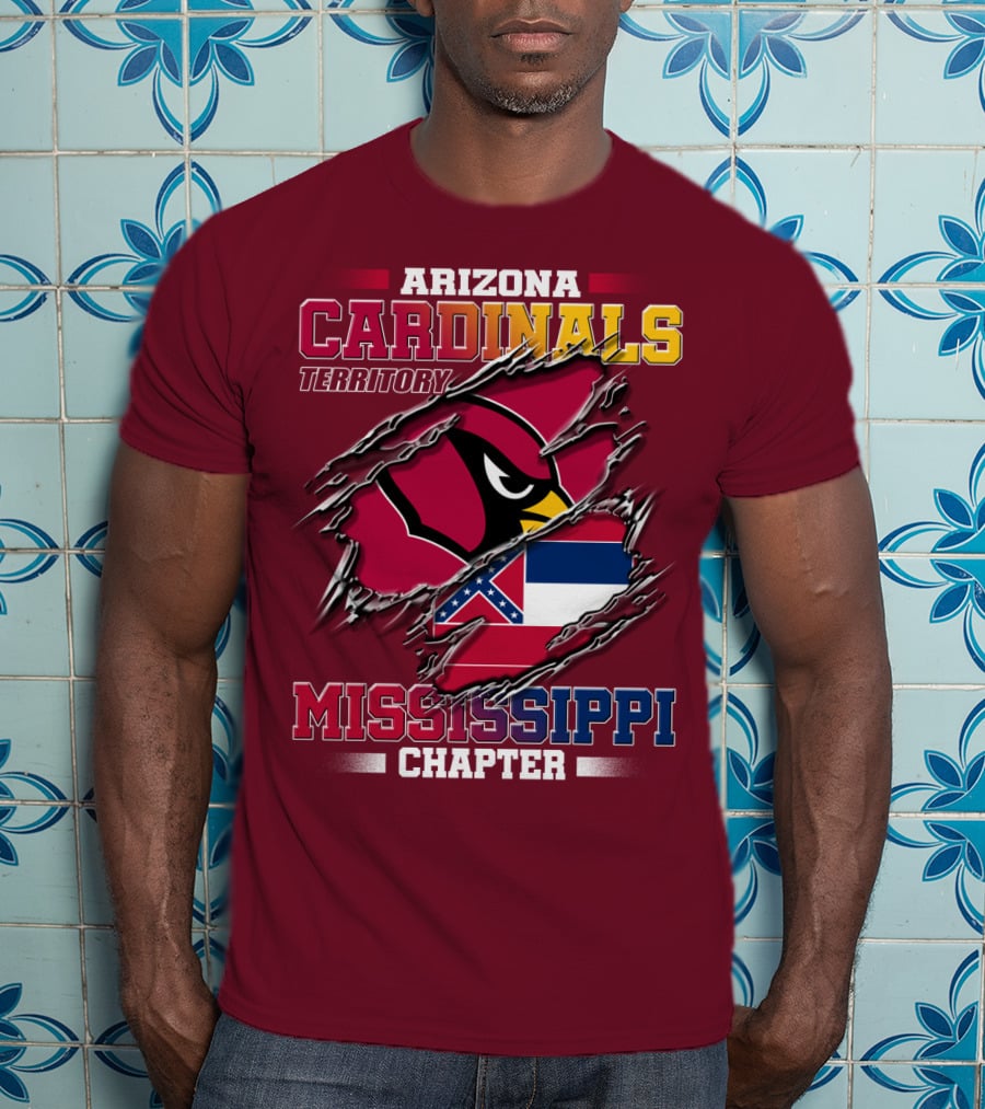 Arizona Cardinals Territory Mississippi Chapter T-Shirt