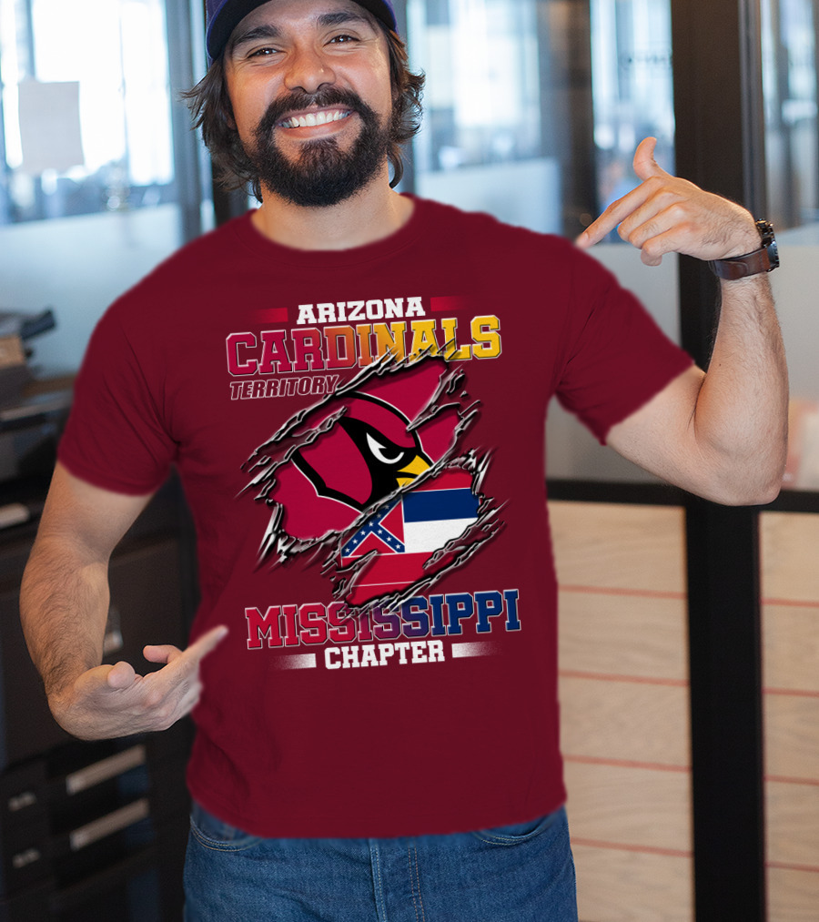 Arizona Cardinals Territory Mississippi Chapter T-Shirt