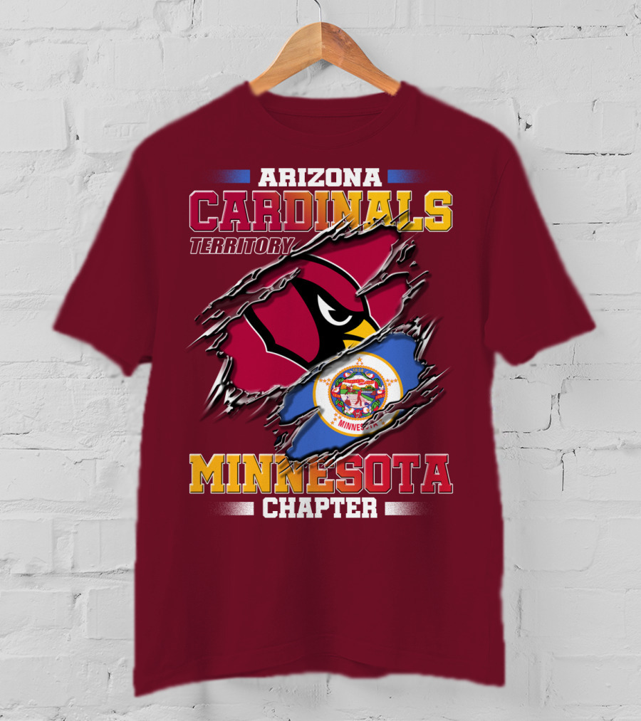 Arizona Cardinals Territory Minnesota Chapter T-Shirt