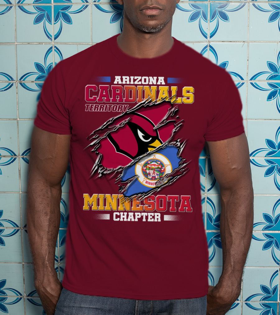 Arizona Cardinals Territory Minnesota Chapter T-Shirt