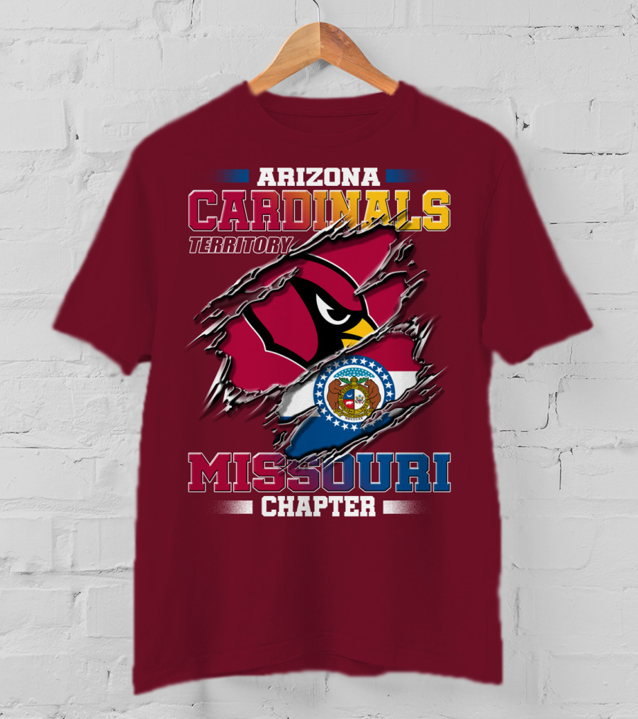 Arizona Cardinals Territory Missouri Chapter T-Shirt
