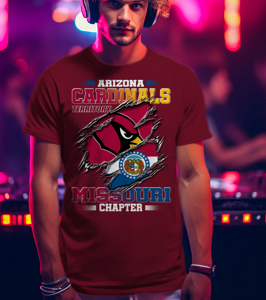 Arizona Cardinals Territory Missouri Chapter T-Shirt