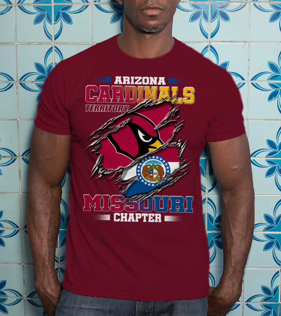 Arizona Cardinals Territory Missouri Chapter T-Shirt