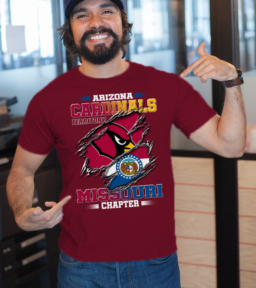 Arizona Cardinals Territory Missouri Chapter T-Shirt