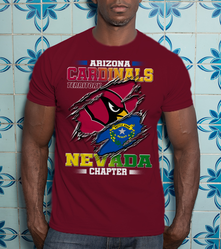 Arizona Cardinals Territory Nevada Chapter T-Shirt