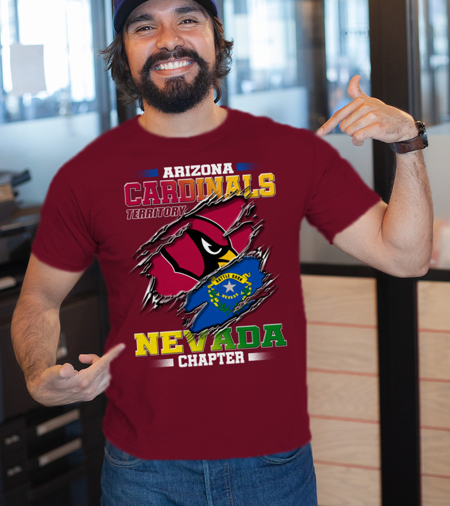 Arizona Cardinals Territory Nevada Chapter T-Shirt