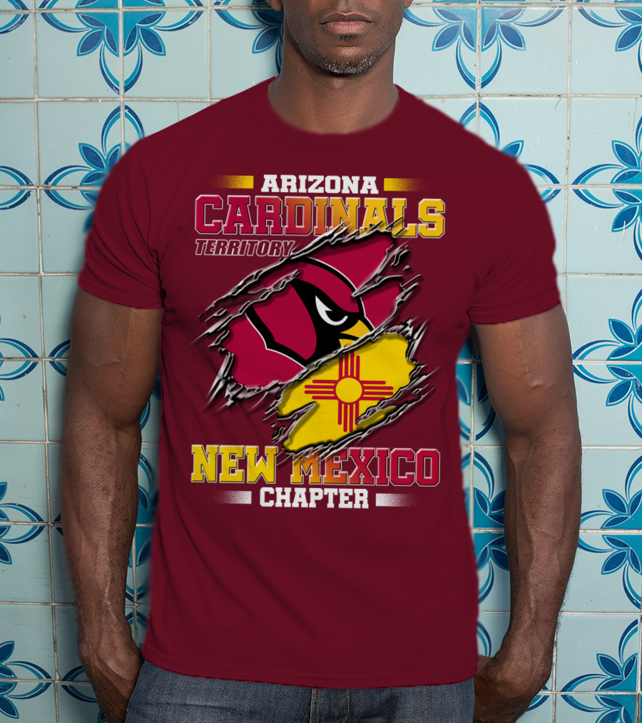 Arizona Cardinals Territory New Mexico Chapter T-Shirt