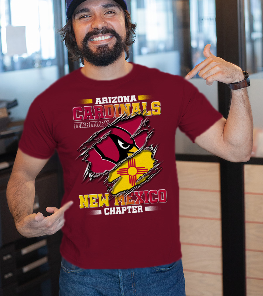 Arizona Cardinals Territory New Mexico Chapter T-Shirt