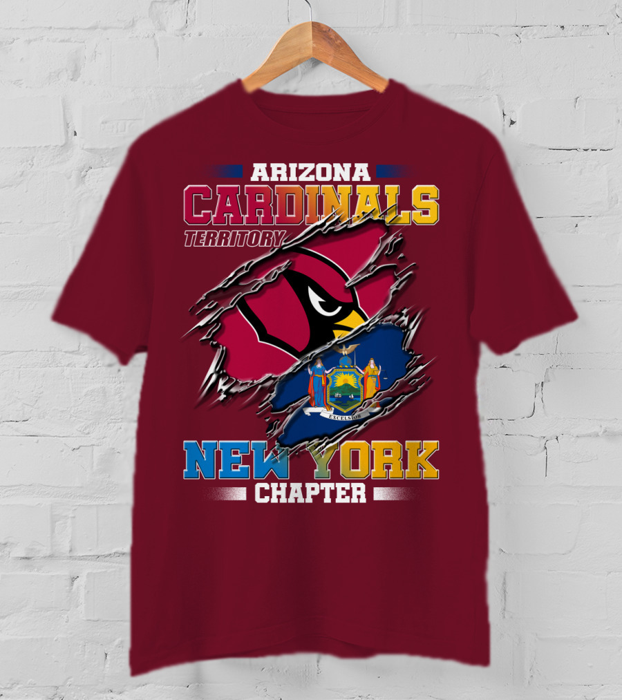 Arizona Cardinals Territory New York Chapter T-Shirt
