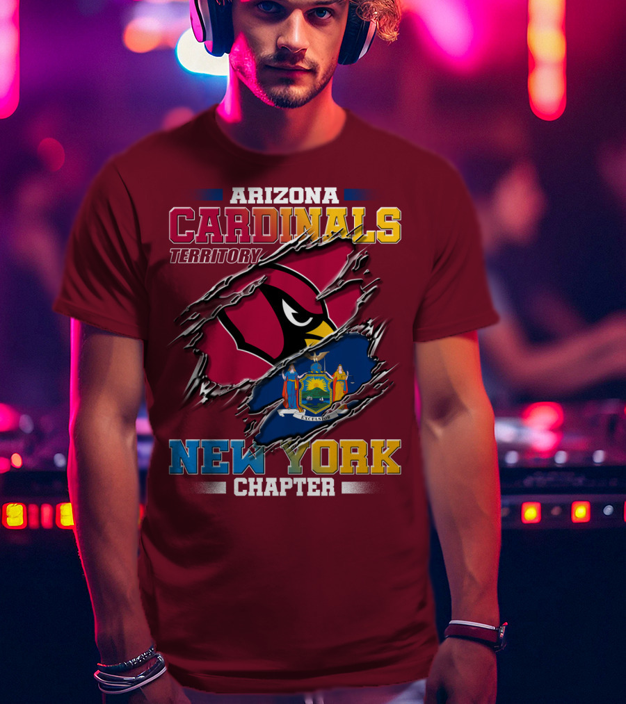 Arizona Cardinals Territory New York Chapter T-Shirt