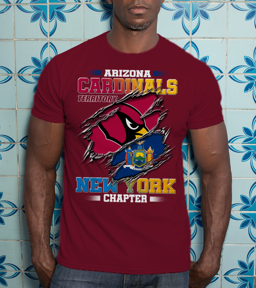 Arizona Cardinals Territory New York Chapter T-Shirt