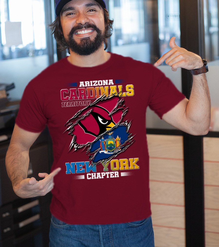 Arizona Cardinals Territory New York Chapter T-Shirt