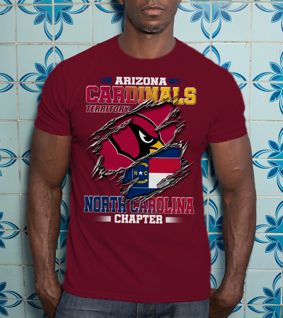 Arizona Cardinals Territory North Carolina Chapter T-Shirt