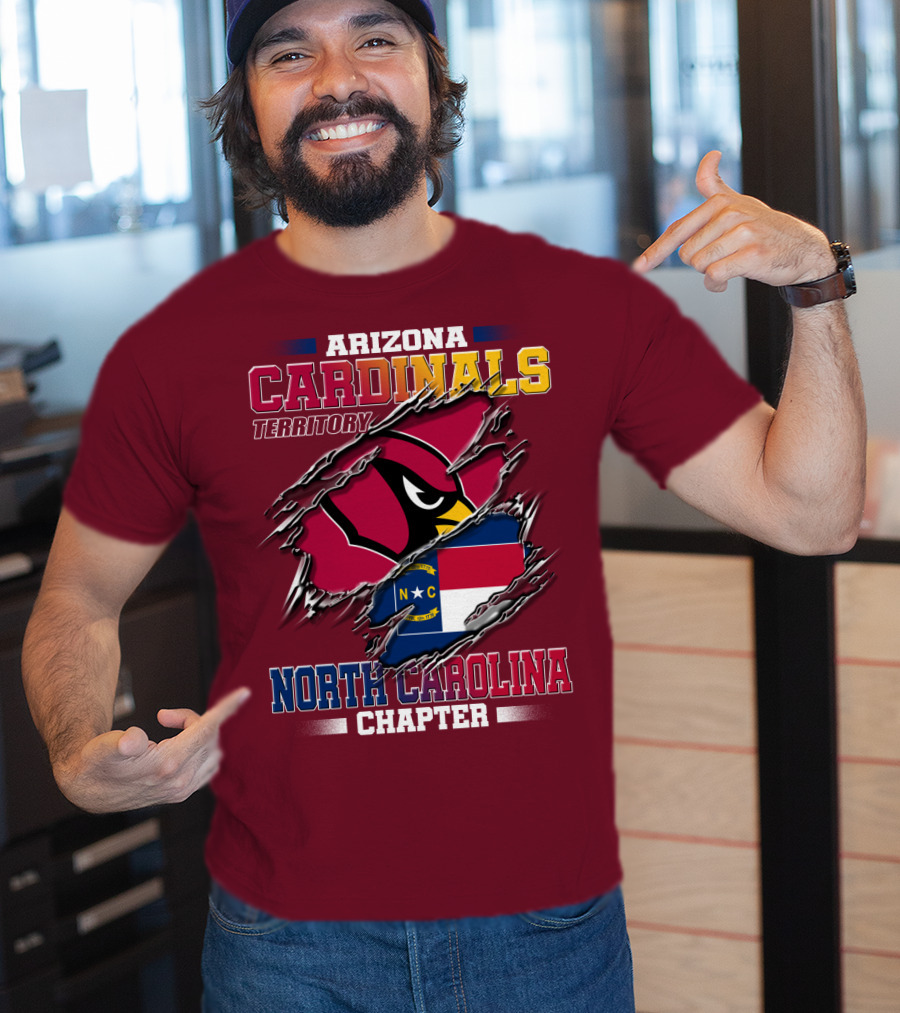 Arizona Cardinals Territory North Carolina Chapter T-Shirt