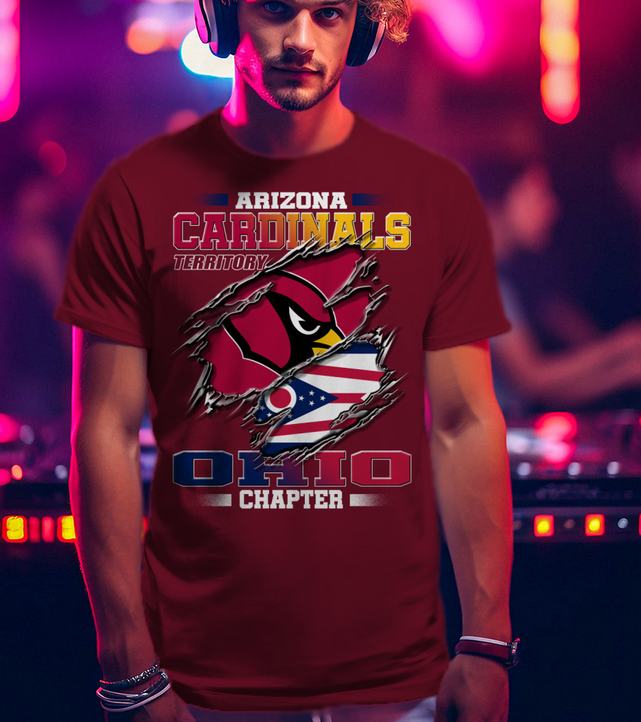 Arizona Cardinals Territory Ohio Chapter T-Shirt
