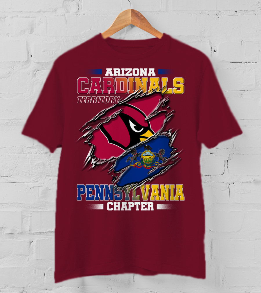 Arizona Cardinals Territory Pennsylvania Chapter T-Shirt