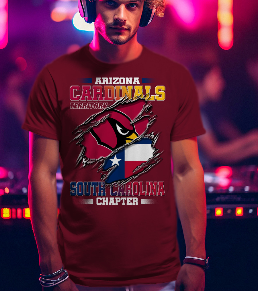 Arizona Cardinals Territory South Carolina Chapter T-Shirt