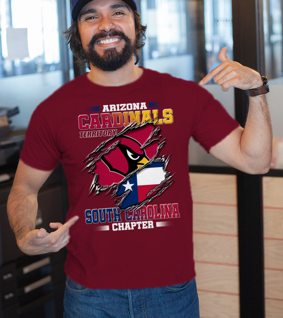 Arizona Cardinals Territory South Carolina Chapter T-Shirt