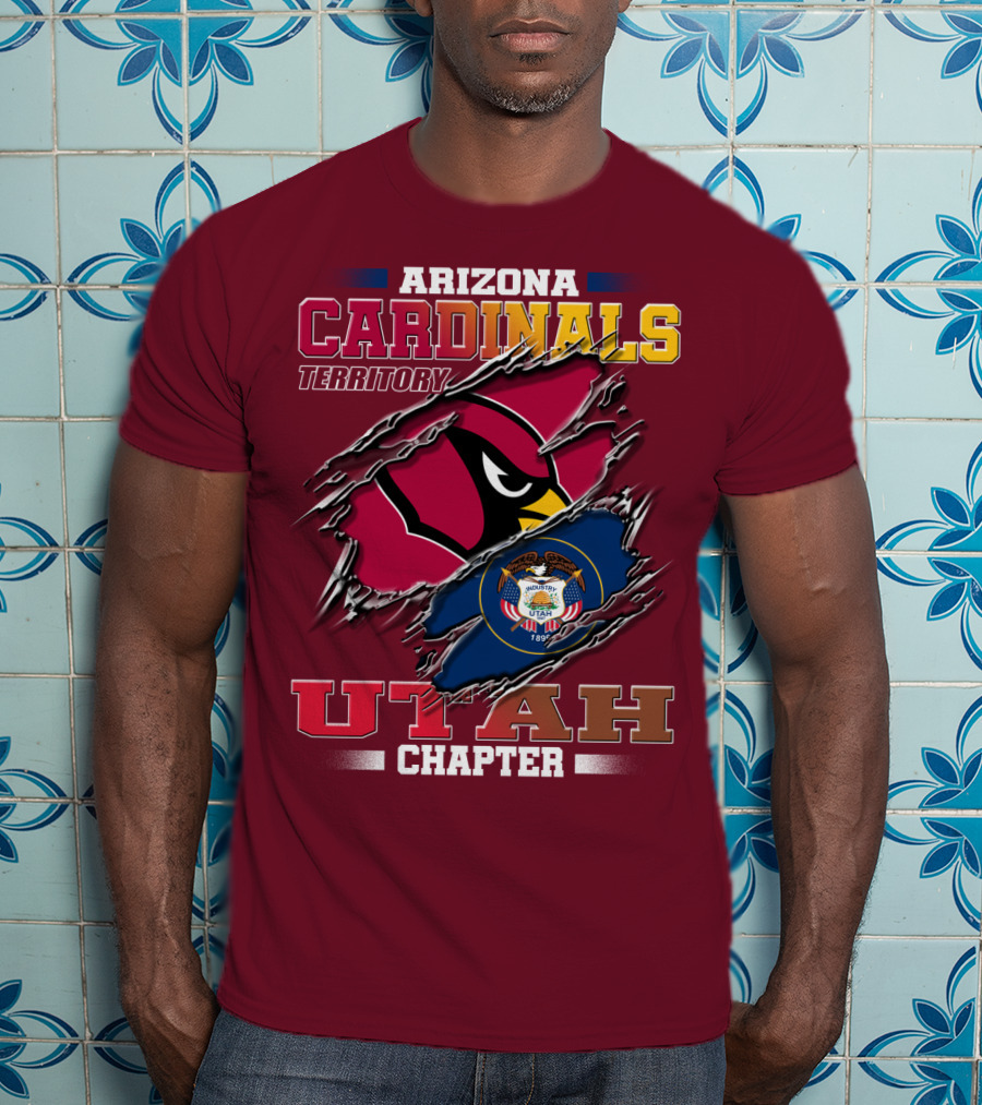 Arizona Cardinals Territory Utah Chapter T-Shirt