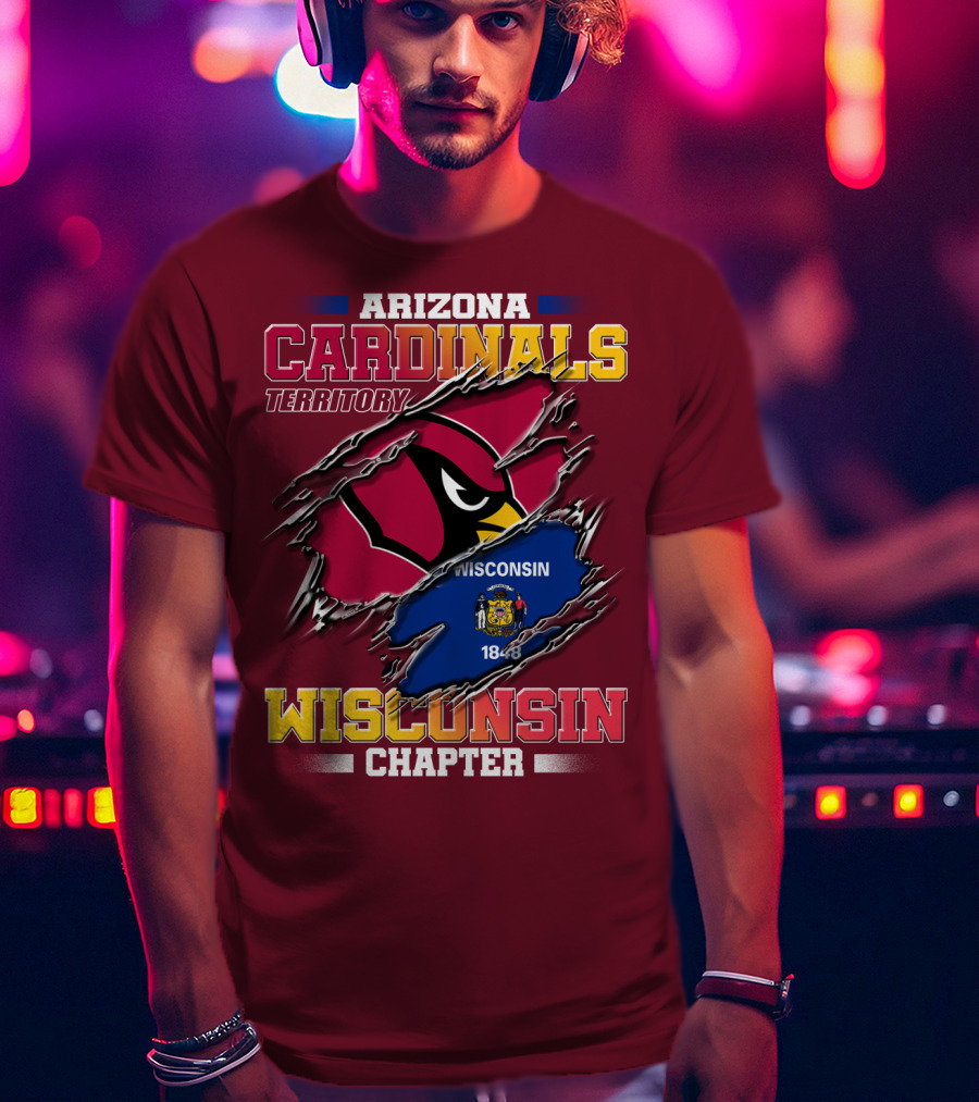 Arizona Cardinals Territory Wisconsin Chapter T-Shirt
