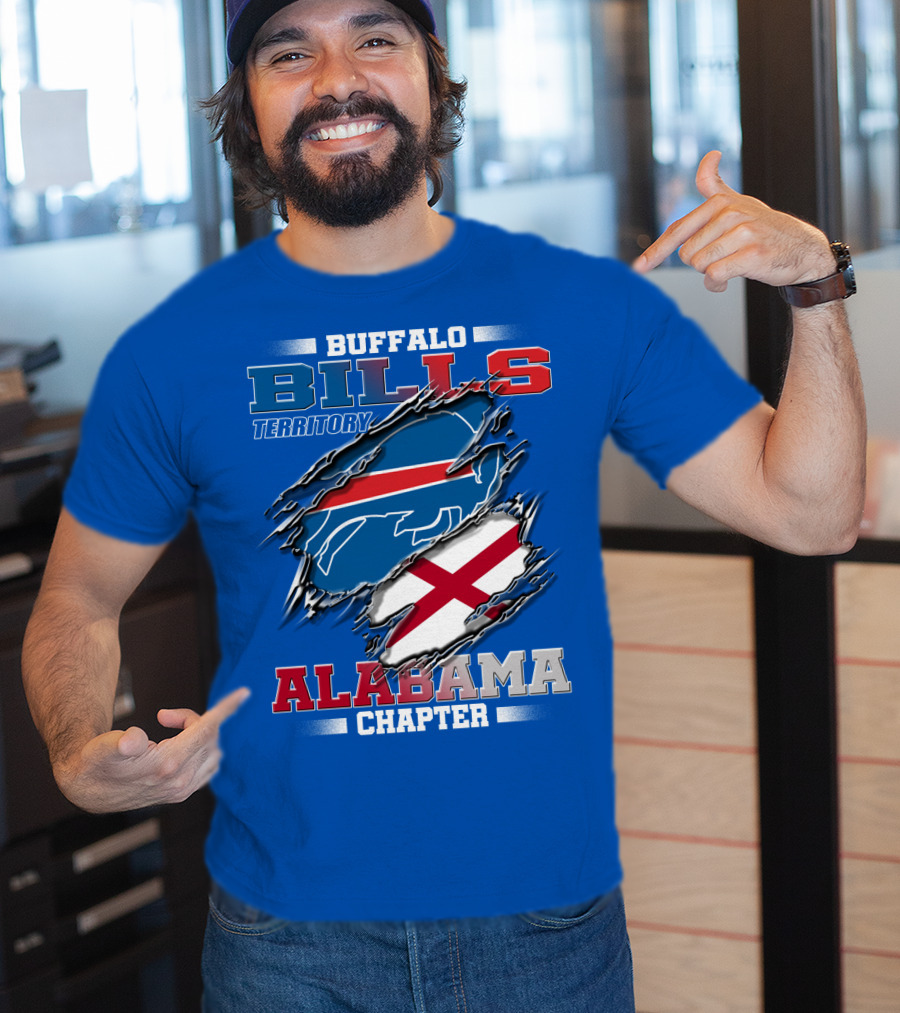 Buffalo Bills Territory Alabama Chapter T-Shirt