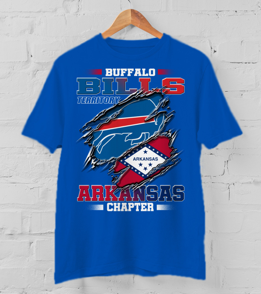 Buffalo Bills Territory Arkansas Chapter T-Shirt
