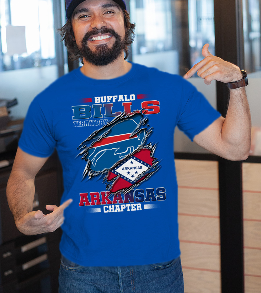 Buffalo Bills Territory Arkansas Chapter T-Shirt