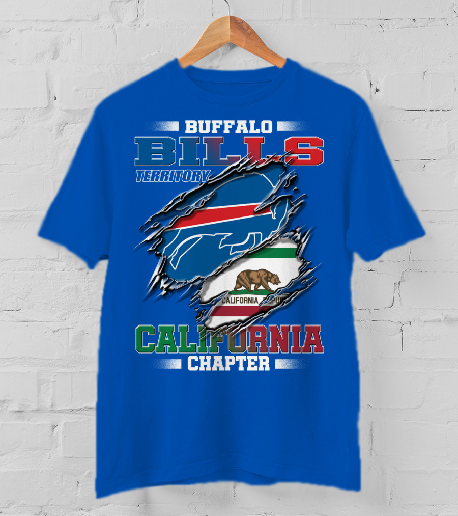 Buffalo Bills Territory California Chapter T-Shirt