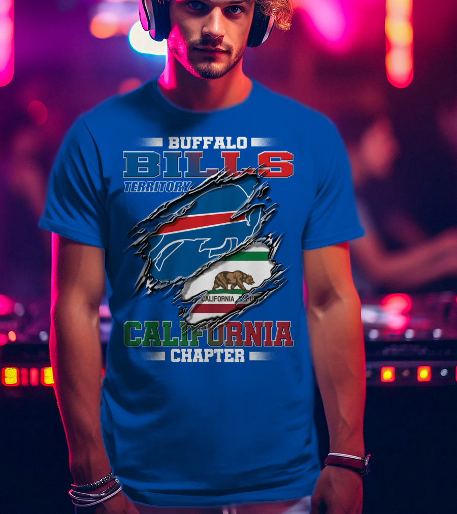 Buffalo Bills Territory California Chapter T-Shirt