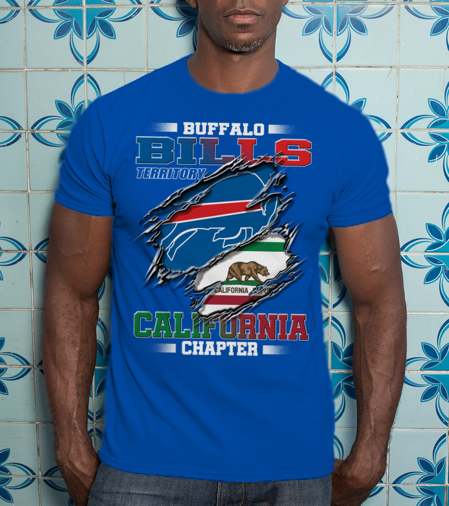 Buffalo Bills Territory California Chapter T-Shirt