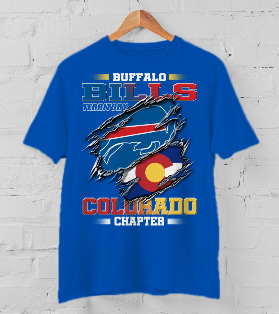 Buffalo Bills Territory Colorado Chapter T-Shirt